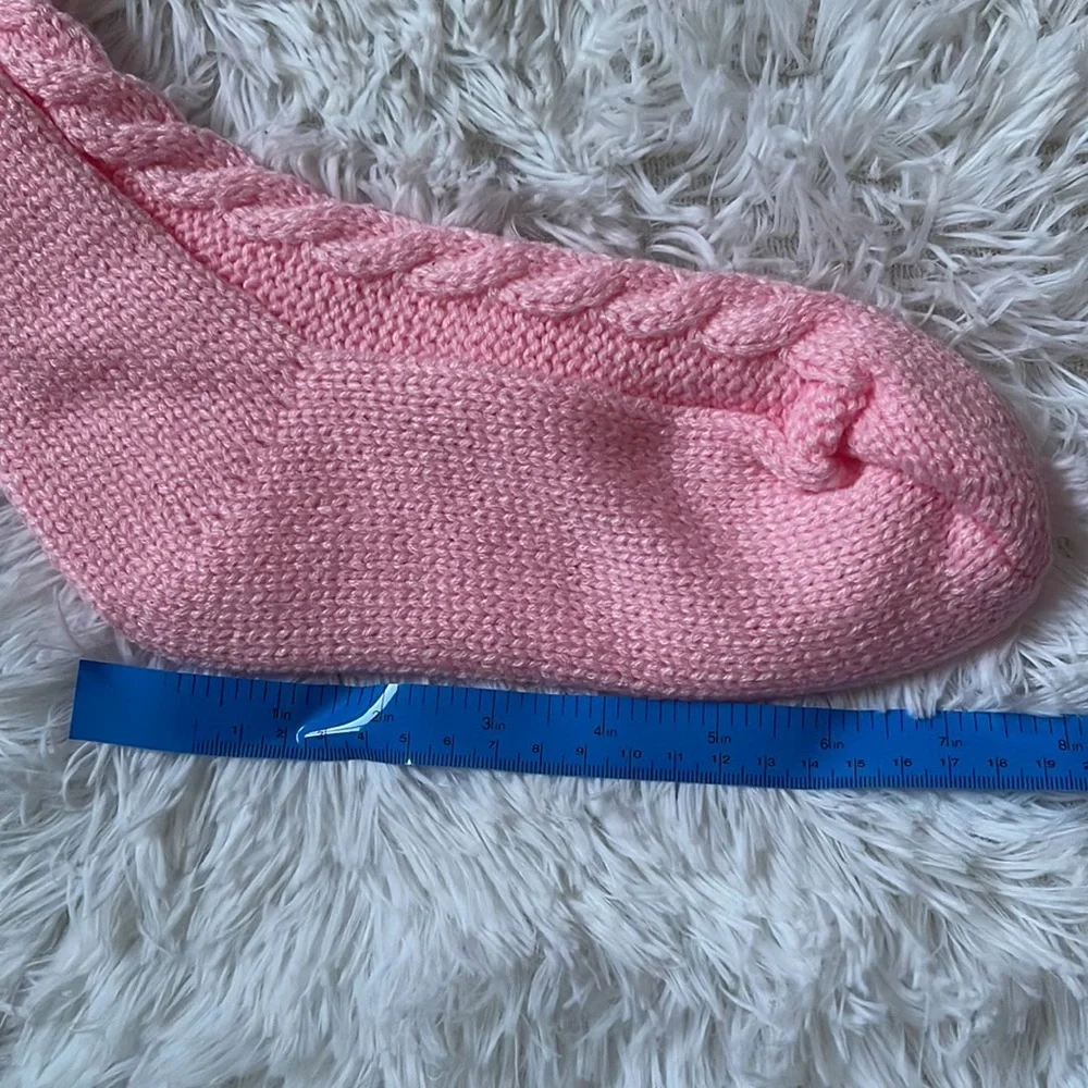 Over the knee warm cable knit socks super soft